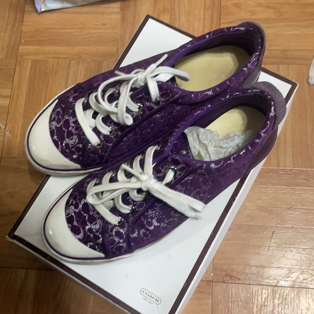 Vintage coach Barrett sneakers size 9.5